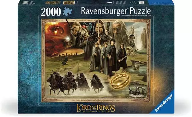 Puzzle 2000 Teile - LOTR: The Fellowship of the Ring