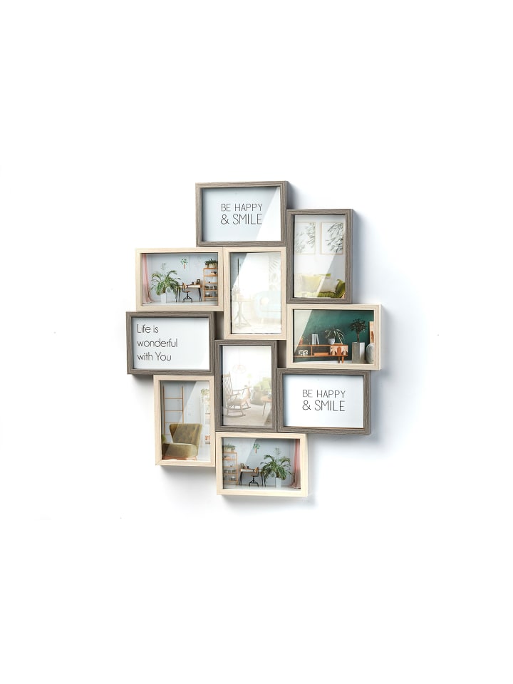 kobolo Bilderrahmen Collage GRAY in Grau günstig kaufen onesize