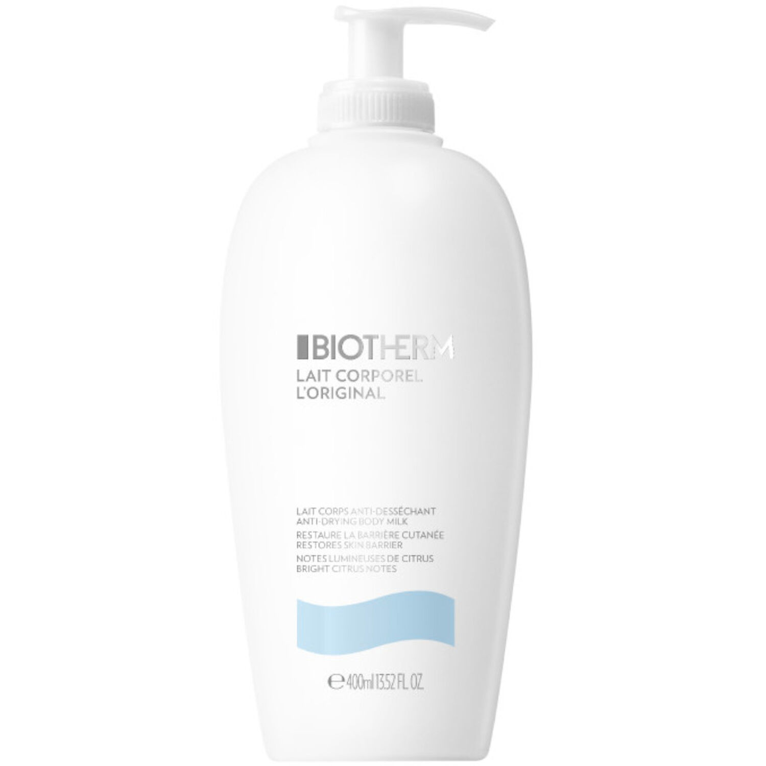 Biotherm Lait Corporel Lait Corporel Anti-Dessèchement aux Extraits d'Agrumes 400 ml