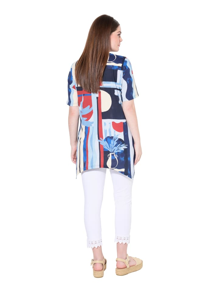 Ulla Popken Longshirt in marine günstig kaufen