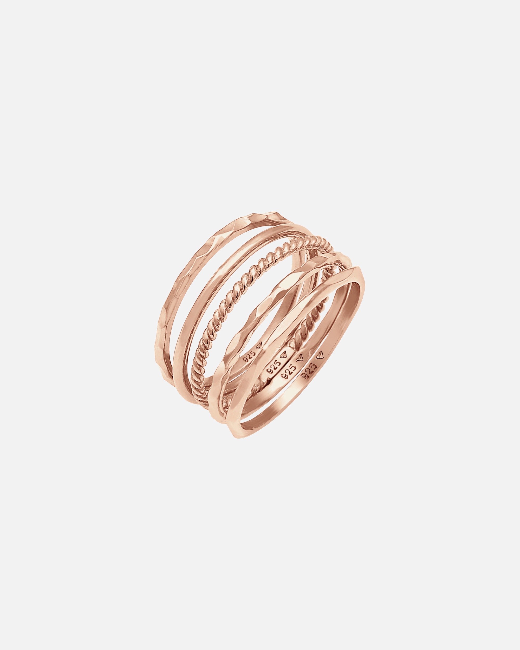 Bracelet Elli pour femme, style minimaliste, look tendance blogueuse, en argent sterling 925