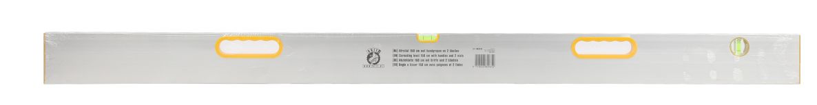 Orit ML0315 Avjämningslist med vattenpass och handtag 150 cm