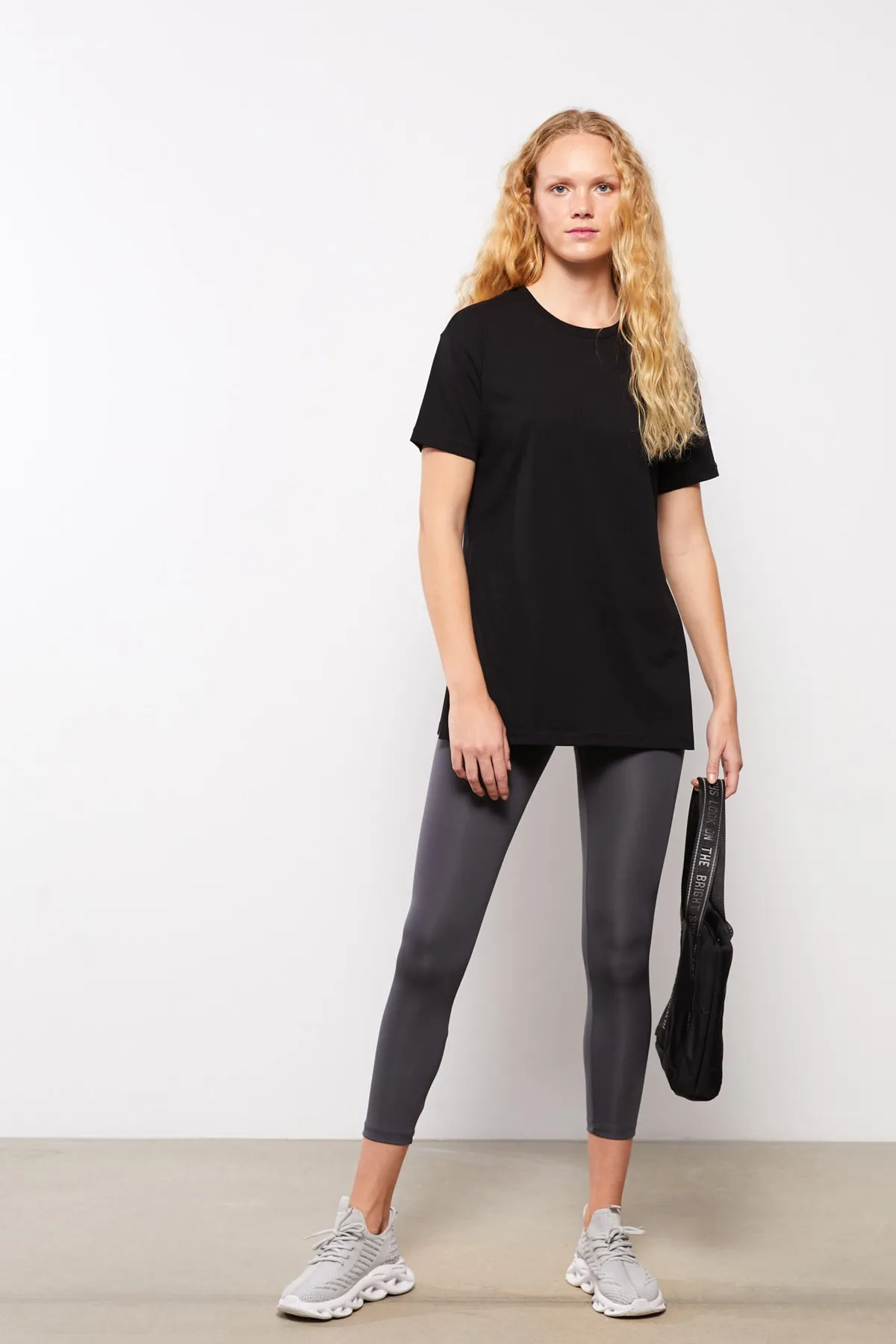 LC Waikiki  Leggings - Grau - Mittlerer Bund