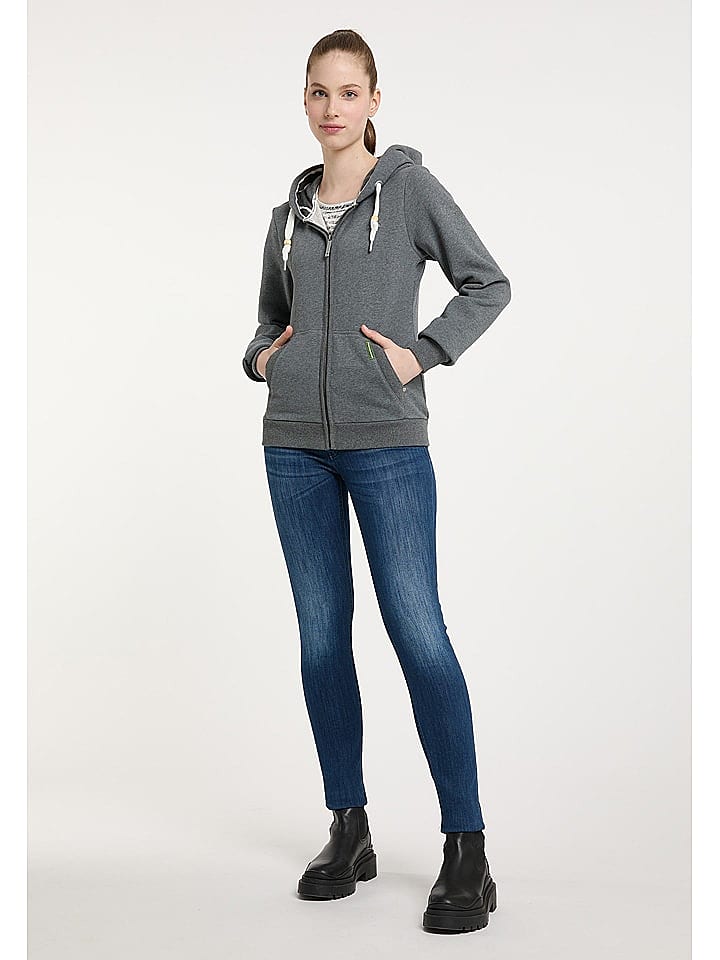 Schmuddelwedda Sweatjacke in Grau günstig kaufen XXL