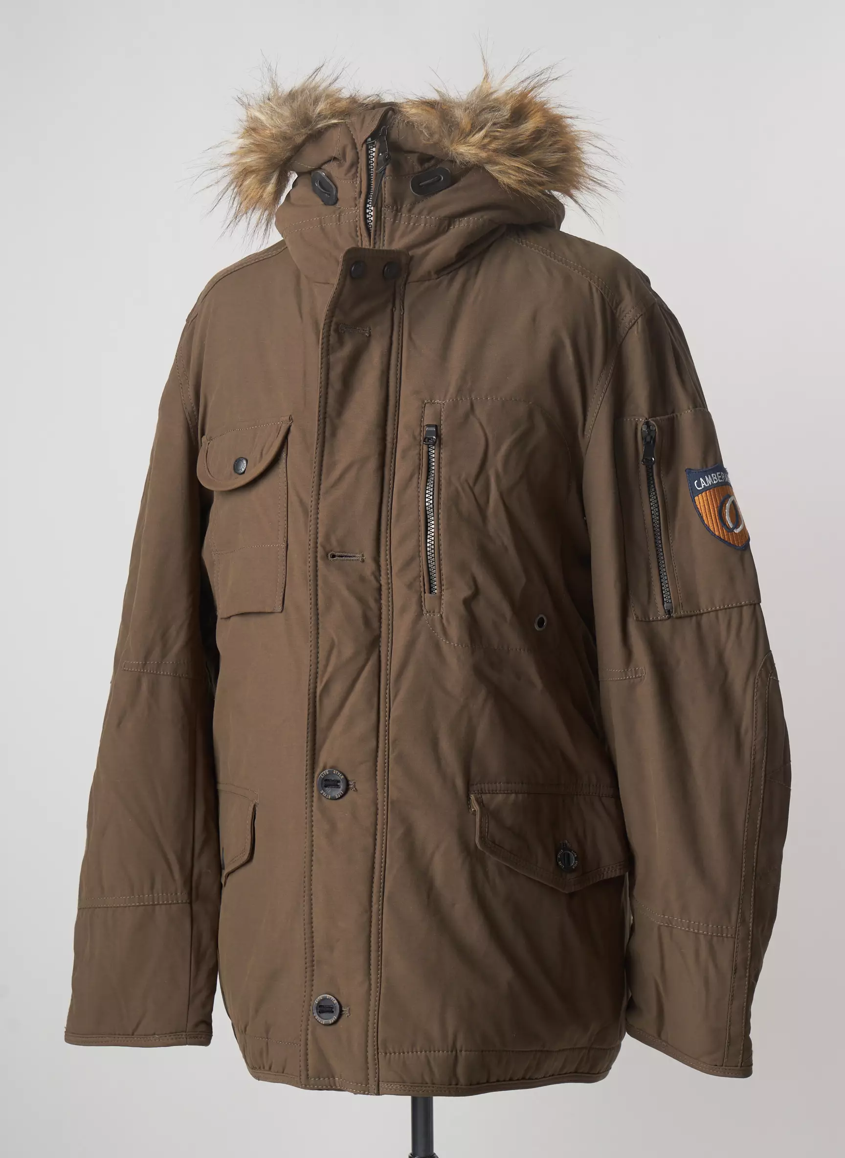 Camberabero Parkas Homme couleur vert