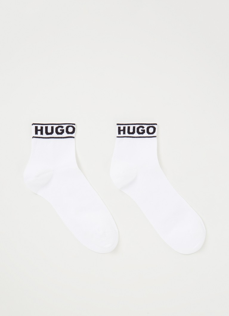 Skarpetki treningowe z logo HUGO BOSS, 2 sztuki