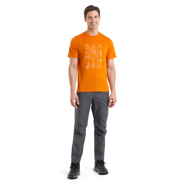 M MERINO 150 TECH LITE II SS TEE CAMP ESSEN Herren - Funktionsshirt