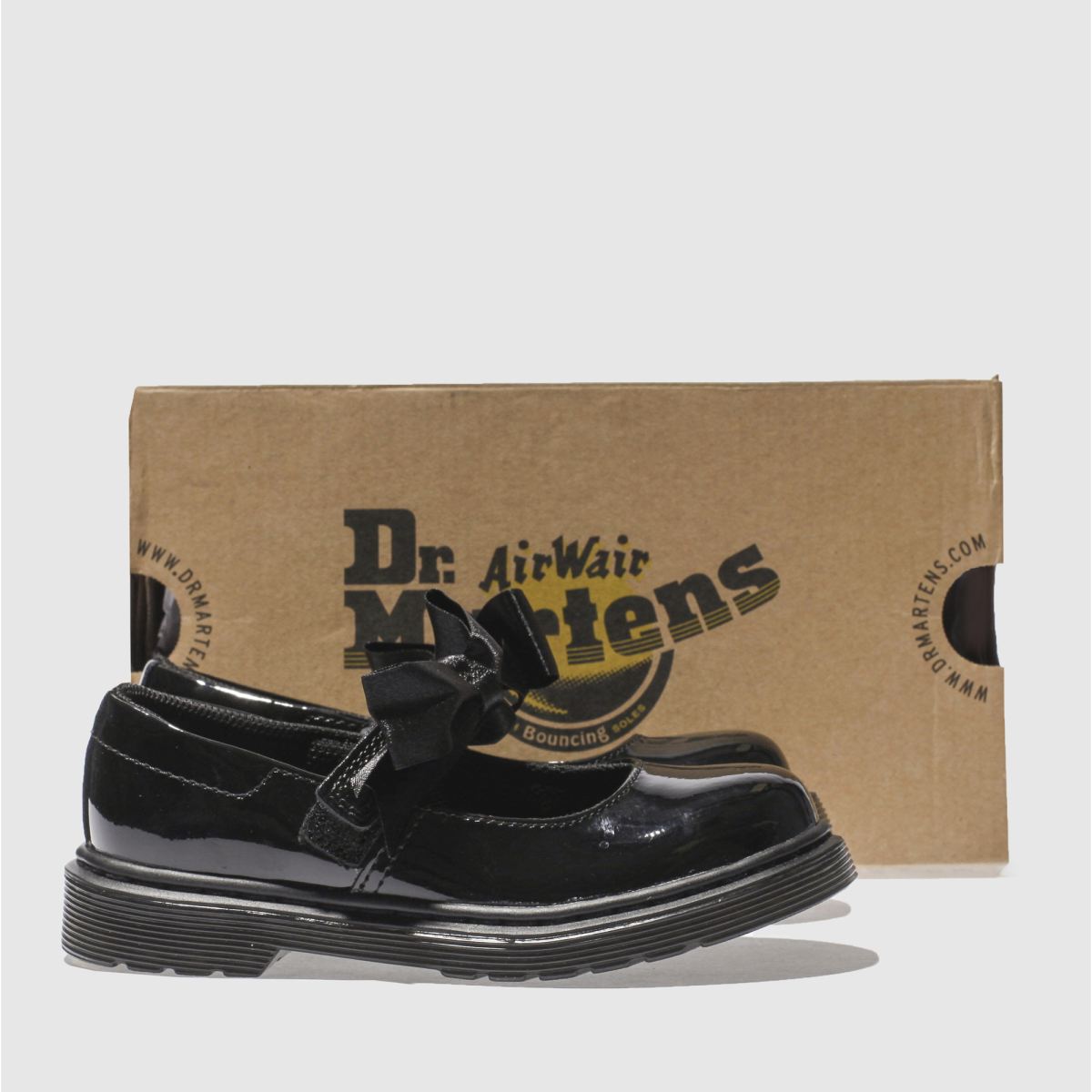 Dr. Martens fekete Maccy II lány junior cipő