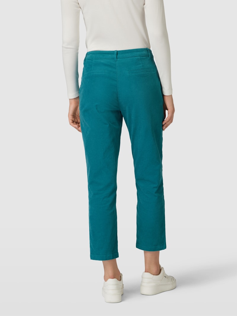 Cordhose in 3/4-Länge in petrol