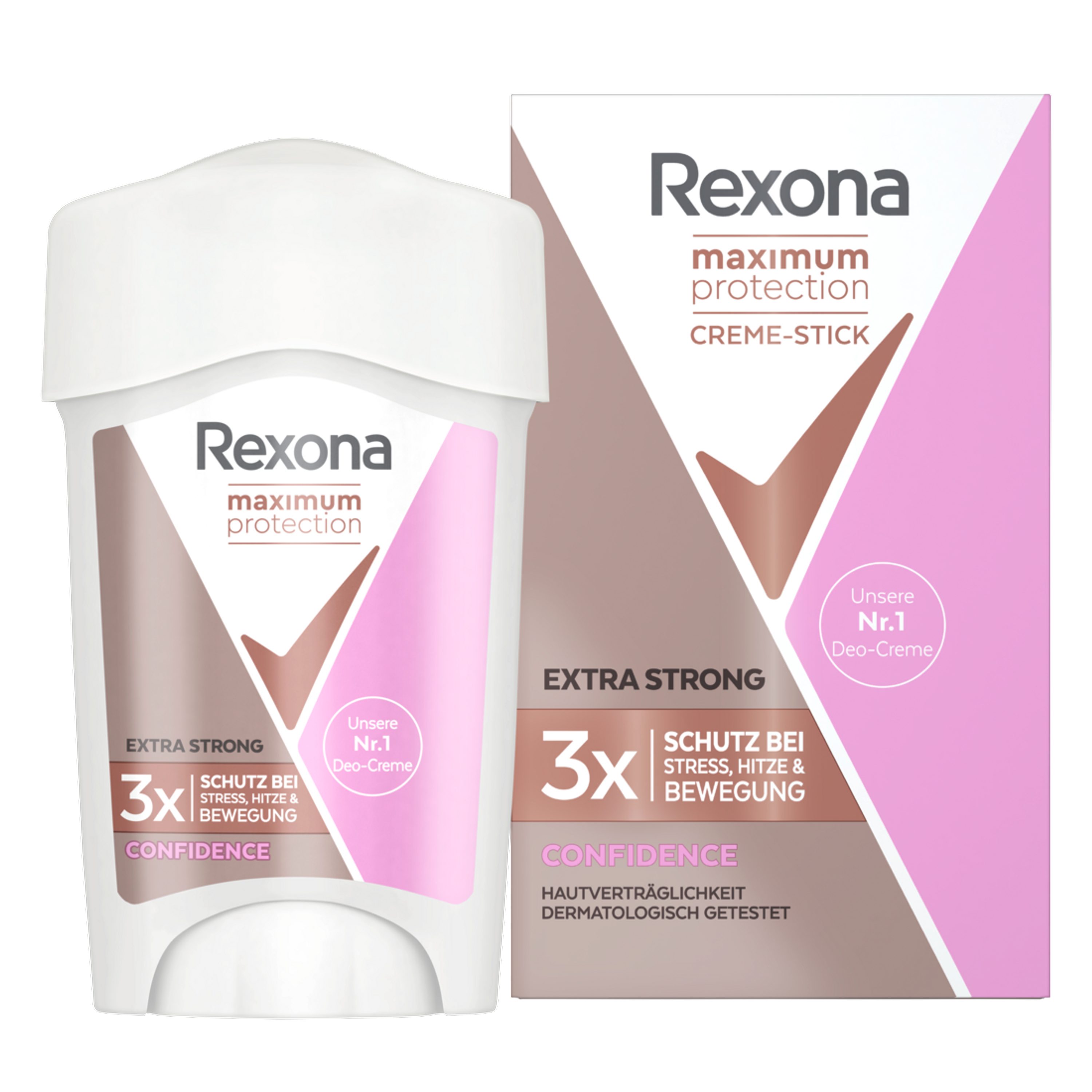 Rexona Deo-Set Maximum Protection Deo Creme 6x45ml Confidence Anti Transpirant