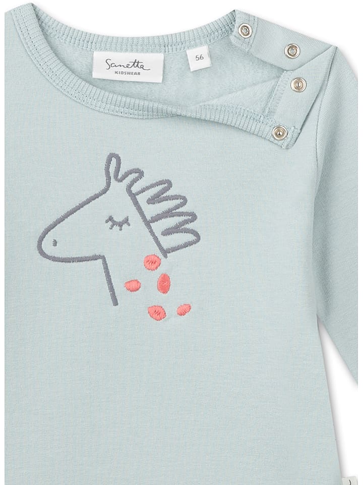 Sanetta Kidswear Sweatshirt in Hellblau günstig kaufen
