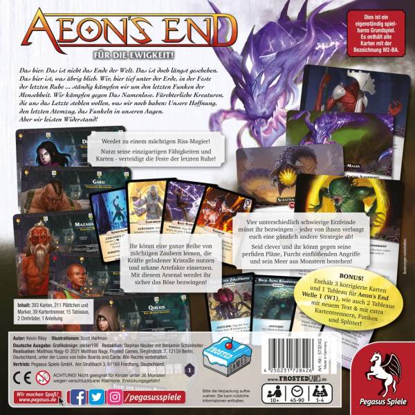 Aeon's End - Für die Ewigkeit! (Erw.)