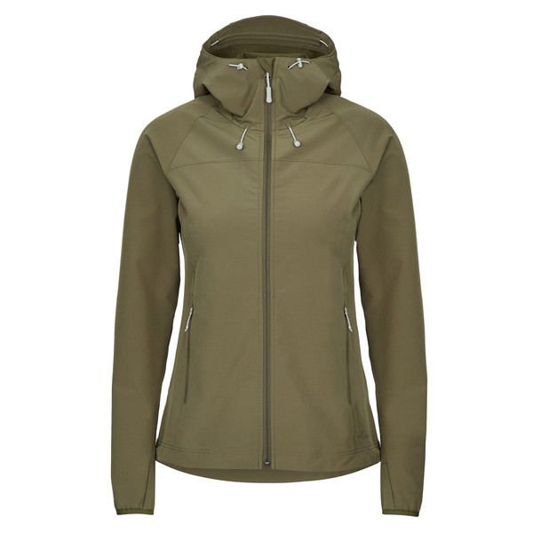 ENNSKRAXN HOODED SOFTSHELL JACKET Damen - Softshelljacke
