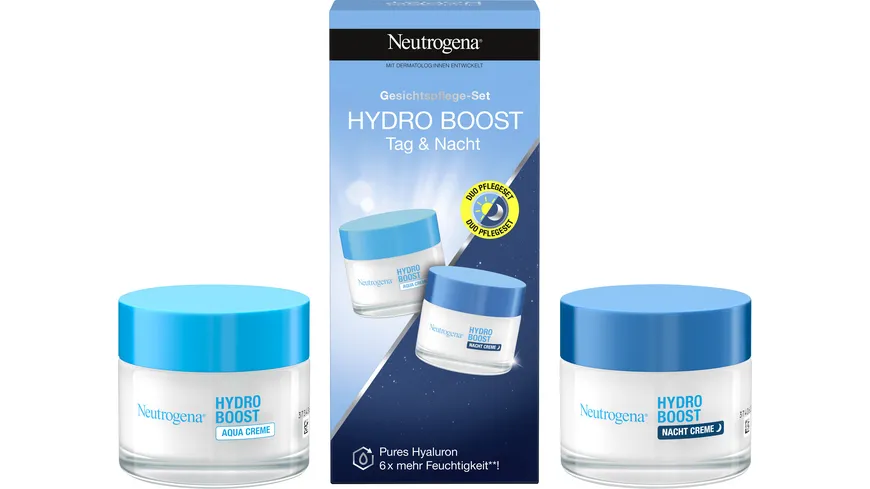 NEUTROGENA Gesichtspflege-Set Hydro Boost Tag & Nacht 100 ml
