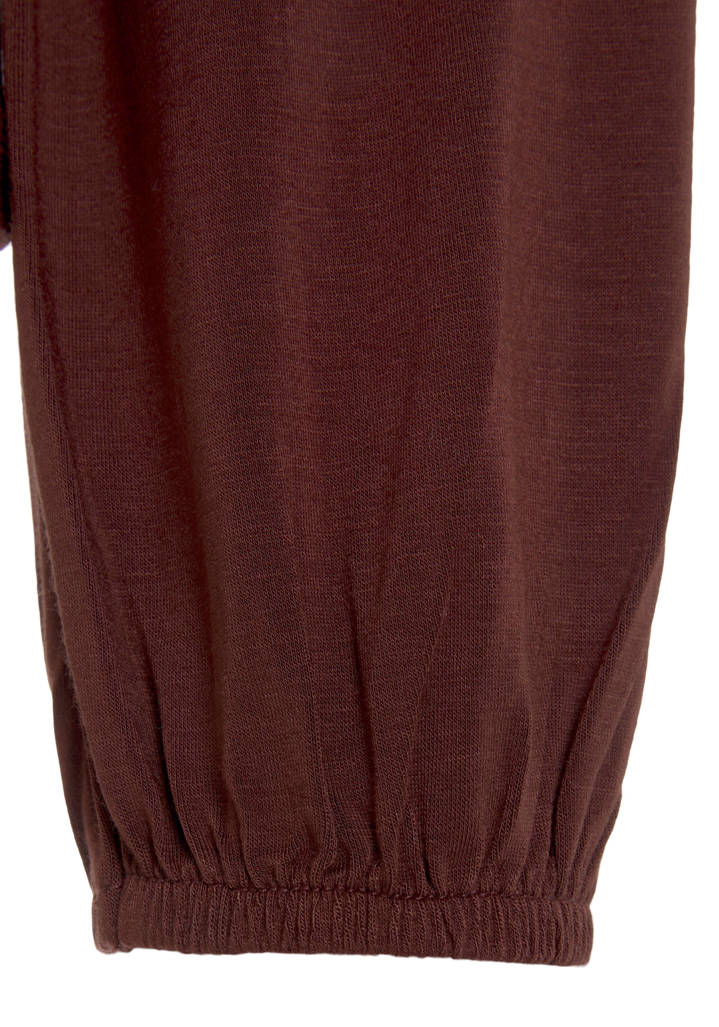 LASCANA Langarmshirt (Packung, 2-tlg., 2er-Pack) mit weiten Ärmeln