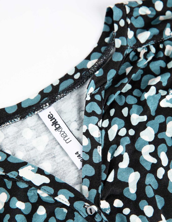 Langarmshirt - Viskose-Mix