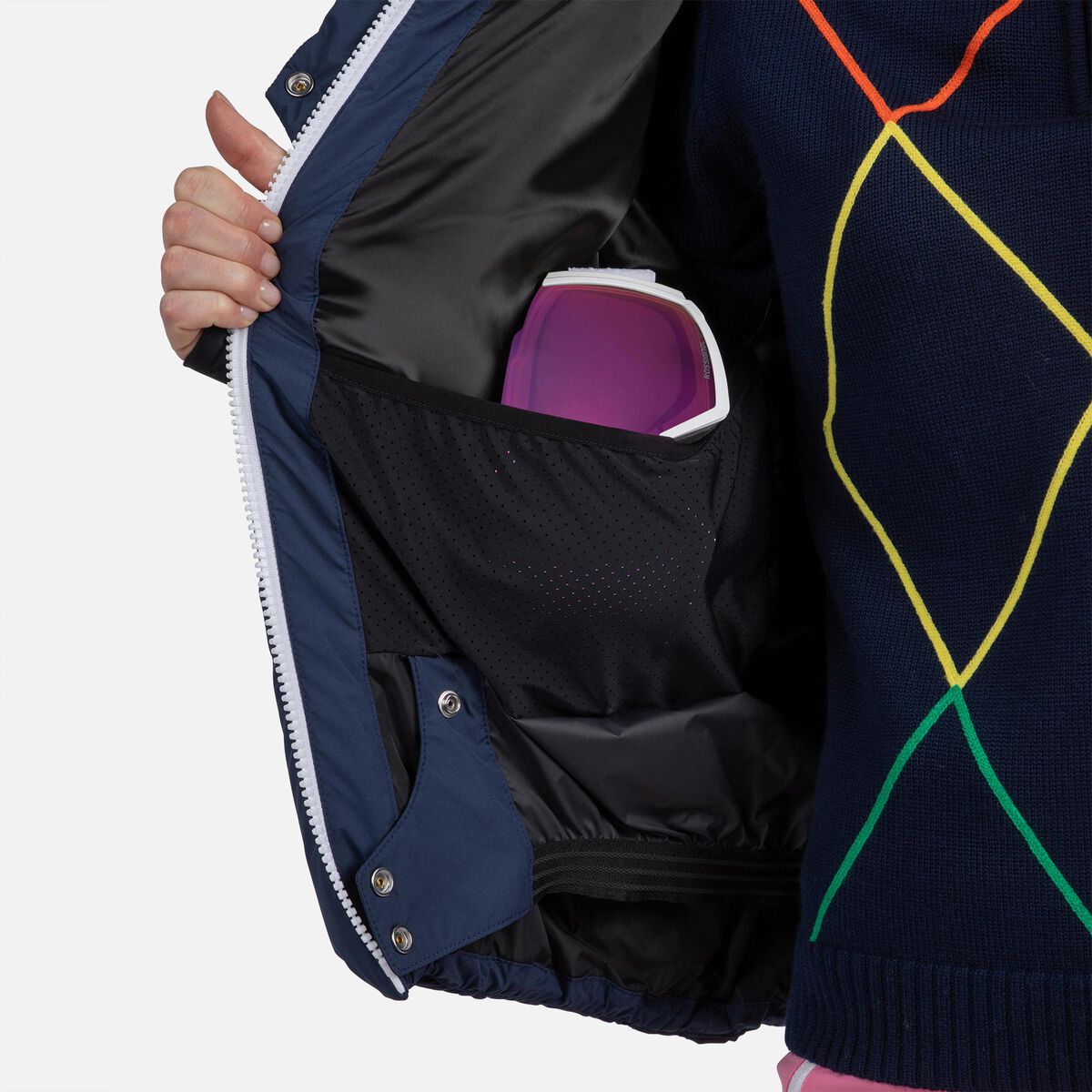 Damen-Daunenbomberjacke JCC Diamond