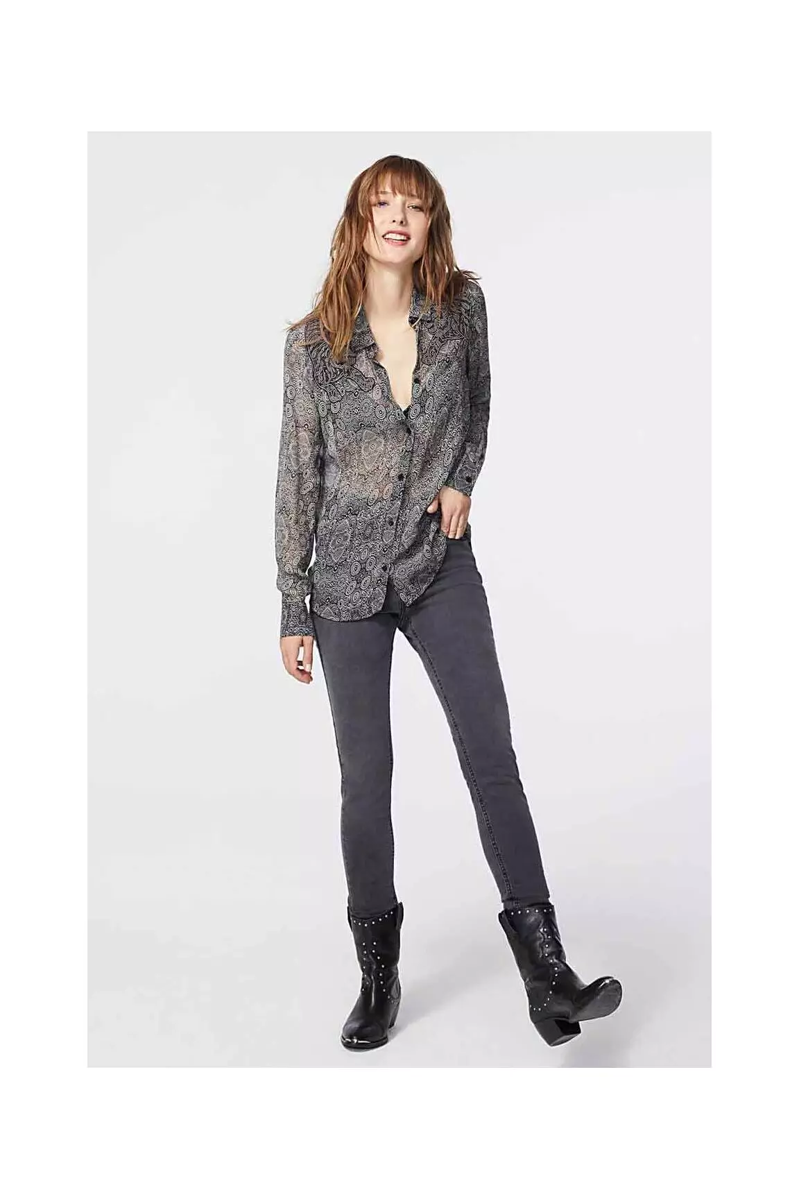 Ikks Chemisiers Femme couleur noir