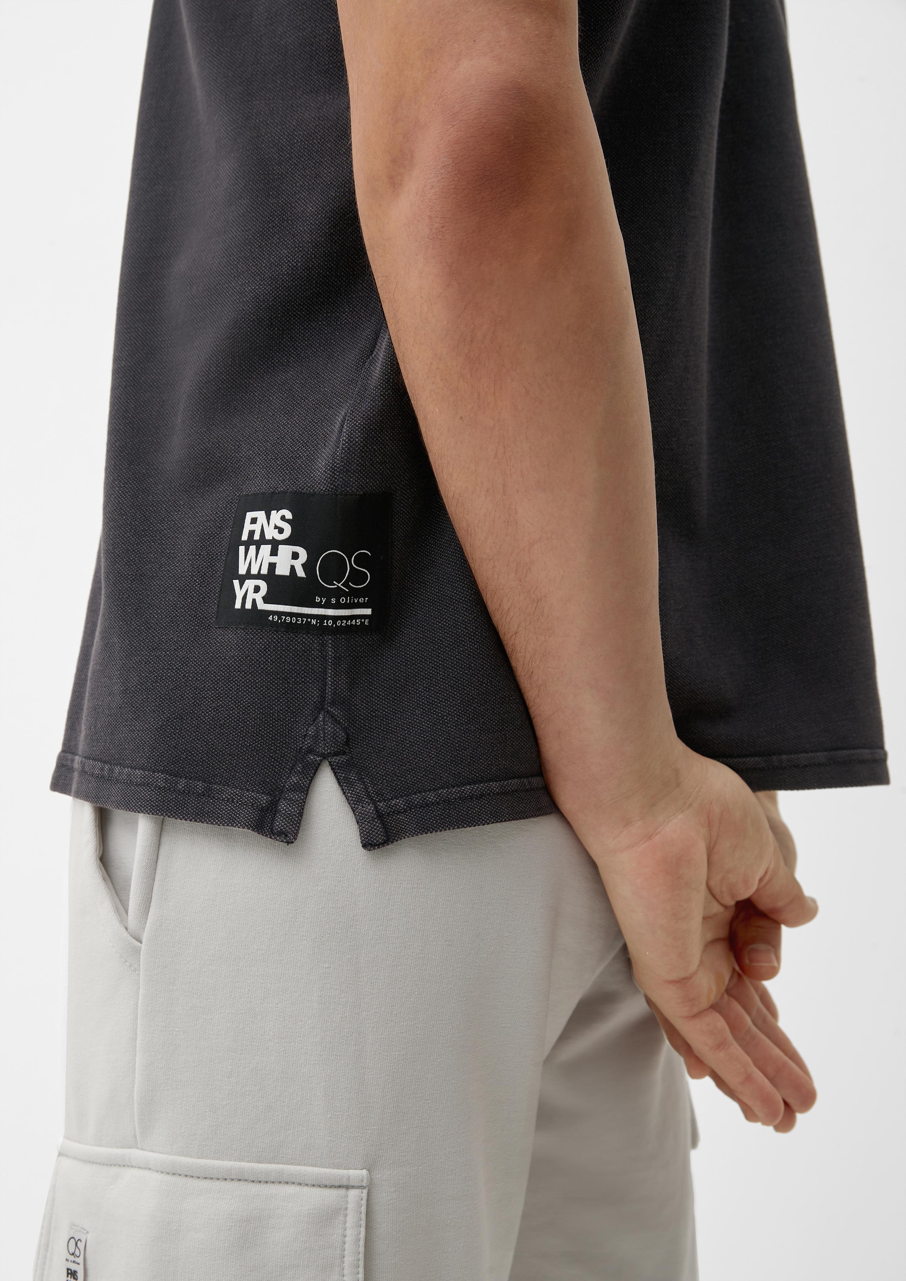 Poloshirt aus Baumwoll-Piqué  2127253-98L0