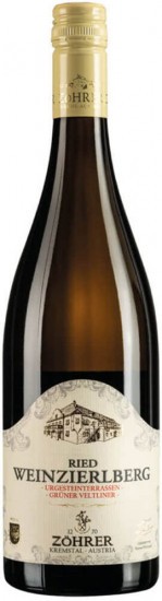 2019 Ried Weinzierlberg Grüner Veltliner trocken - Weingut Zöhrer