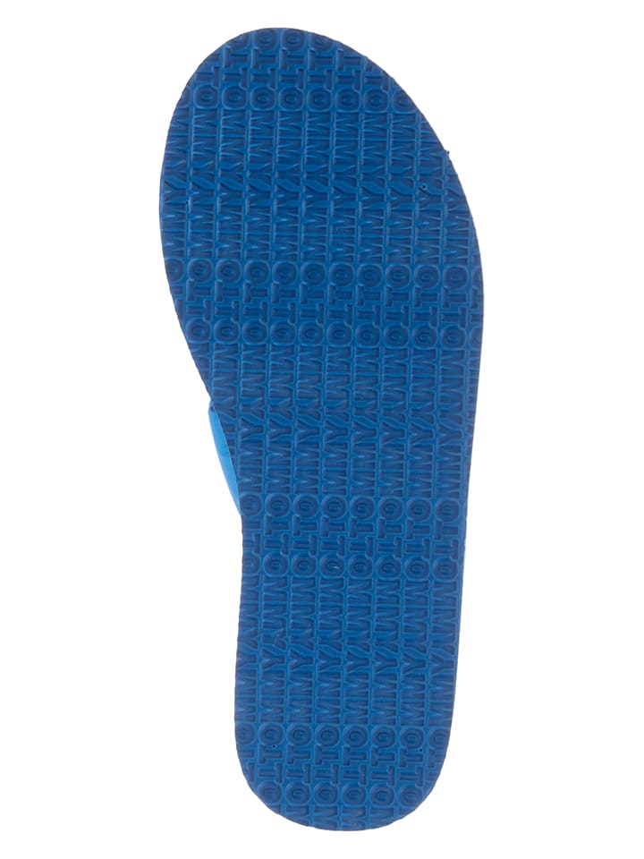 Tommy Hilfiger Shoes Zehentrenner in Blau günstig kaufen