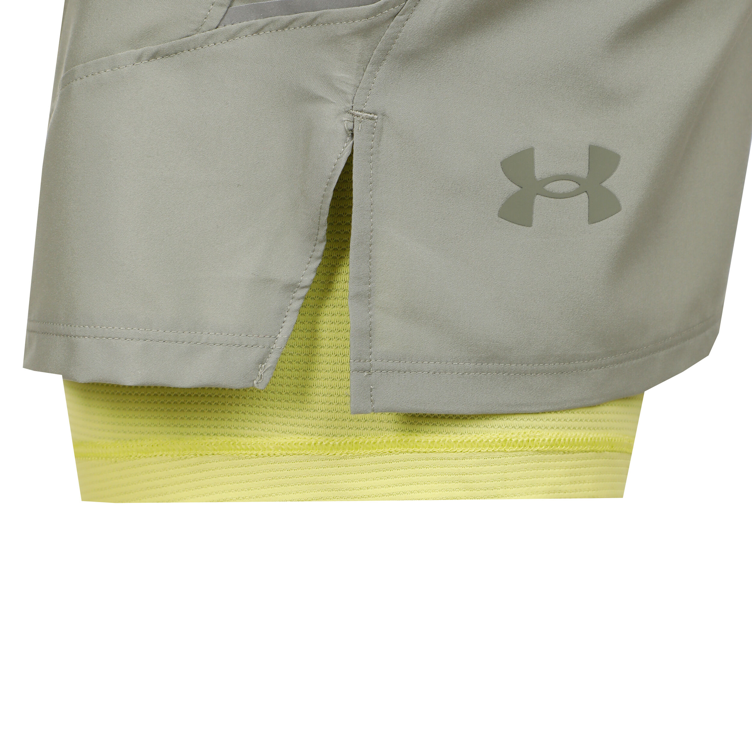 Launch Elite 2in1 7in Shorts Herren - Grün