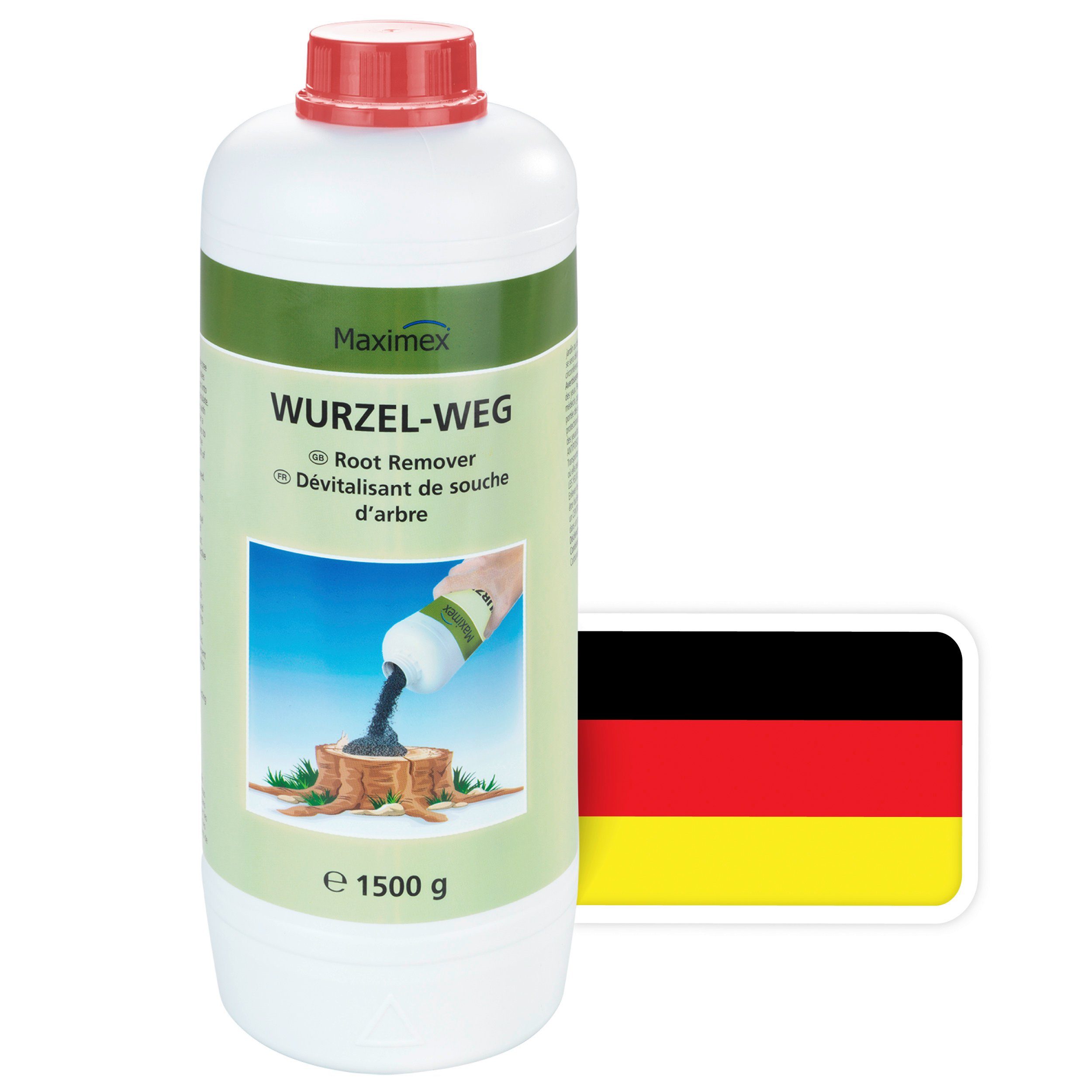 Maximex Unkrautbekämpfungsmittel Wurzel-weg, 1500 g, 1500 g Granulat