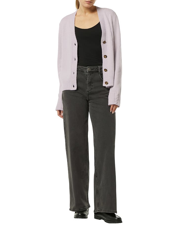 comma Cardigan in Lila günstig kaufen