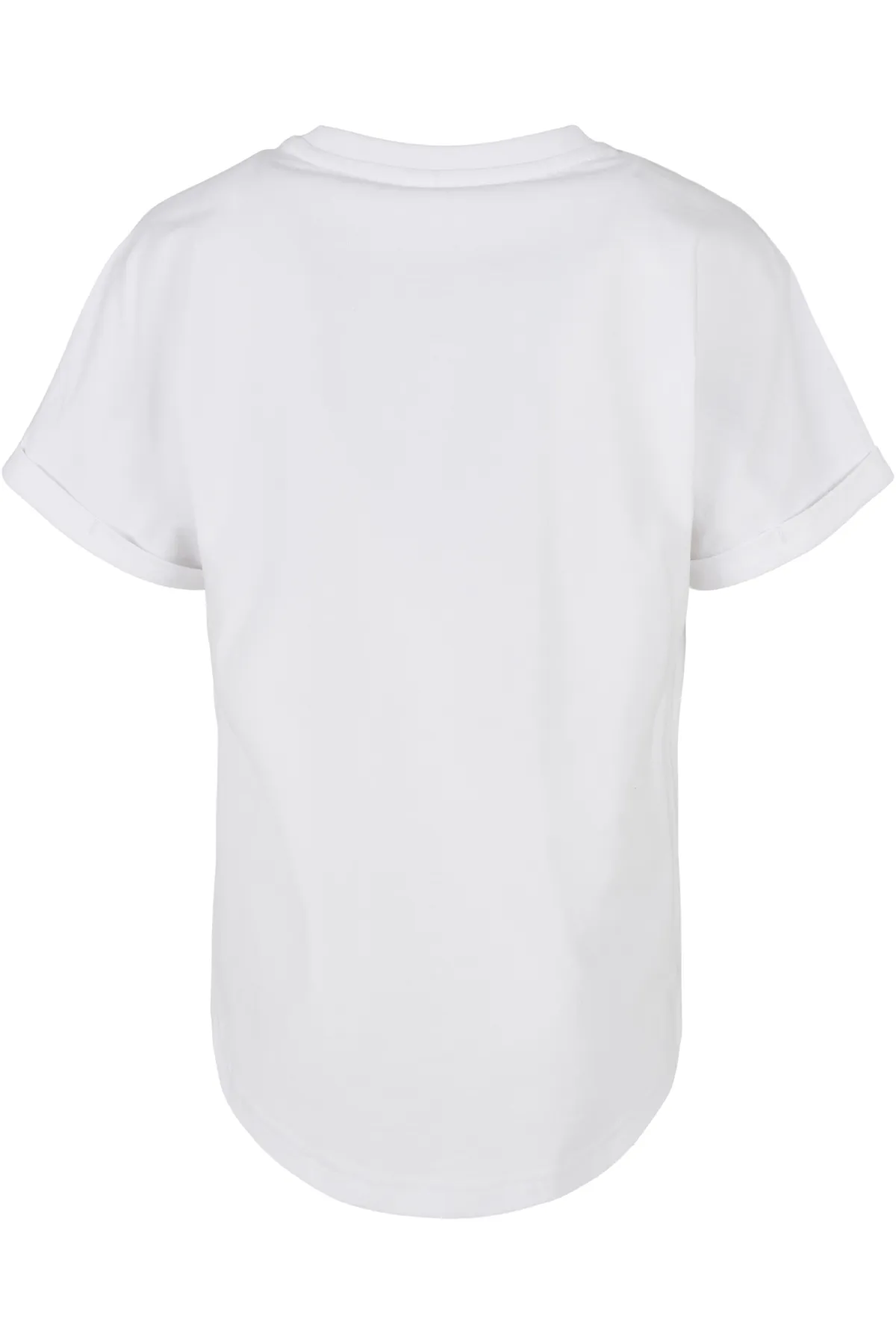 Urban Classics  Herren Boys Long Shaped Turnup Tee