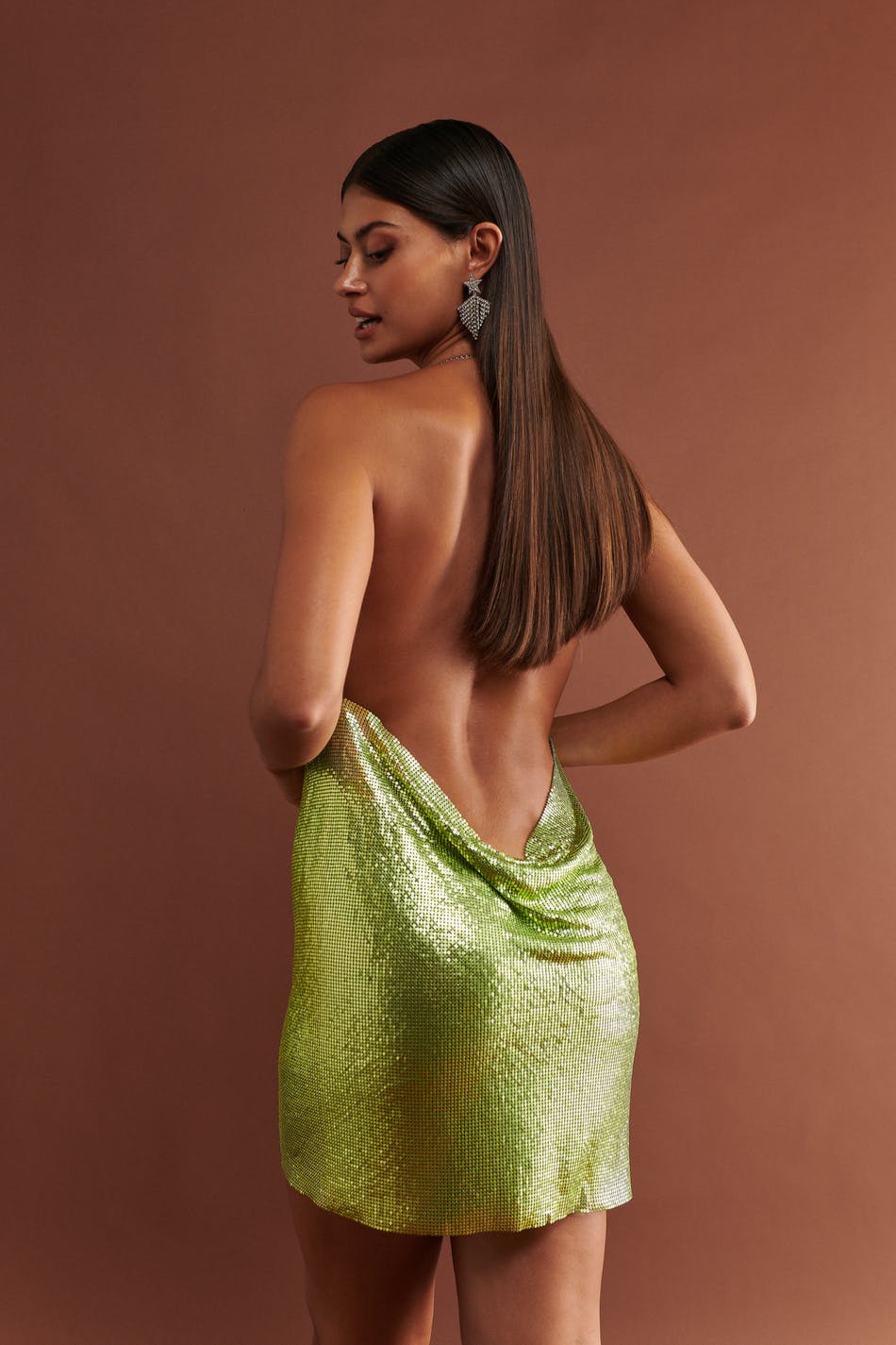 Metal dress