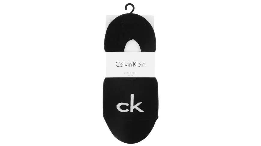 Calvin Klein Damen Füßlinge CK Logo black