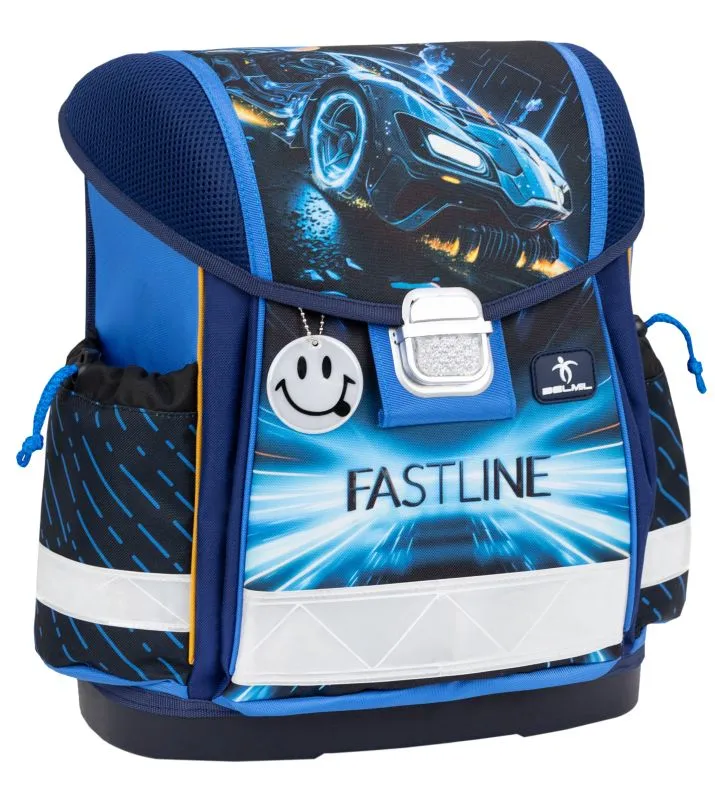 Belmil Classy Schulranzen Set 4-teilig mit Brustgurt - Fastline
