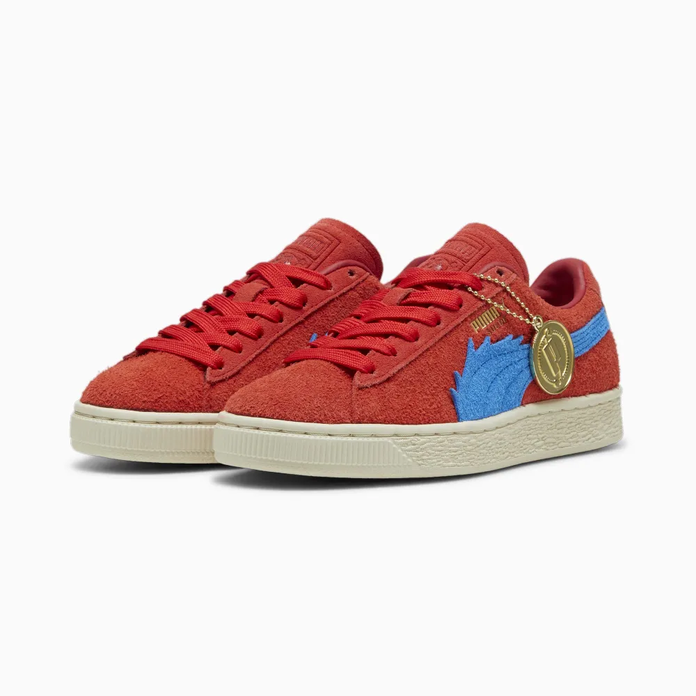 PUMA x ONE PIECE Suede Buggy der Clown Teenager 396648_01 / rot