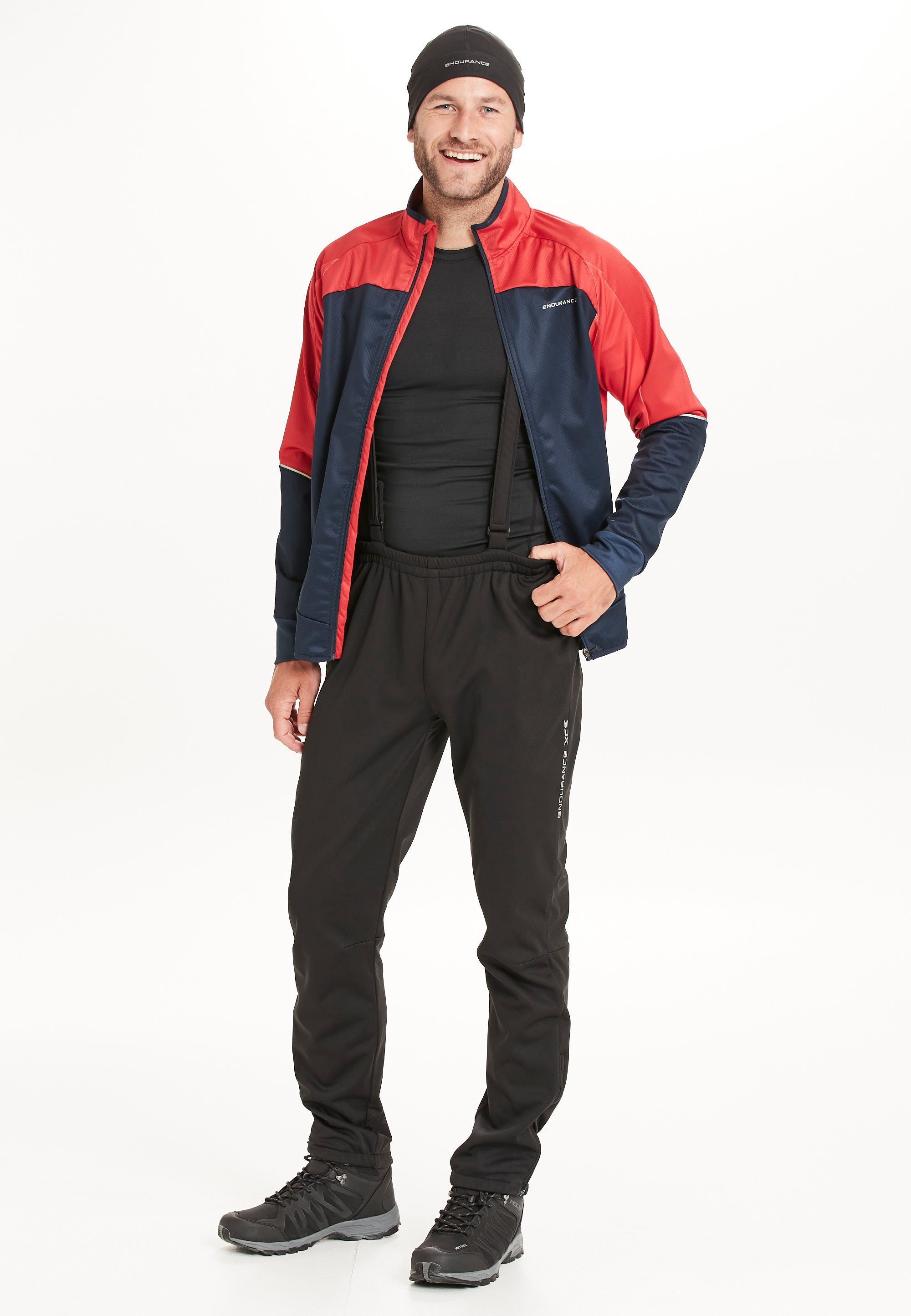 ENDURANCE Softshellhose Naval mit wasser -und winddichter Funktion