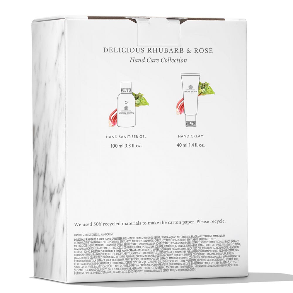 Molton Brown Delicious Rhubarb & Rose Hand Care Collection