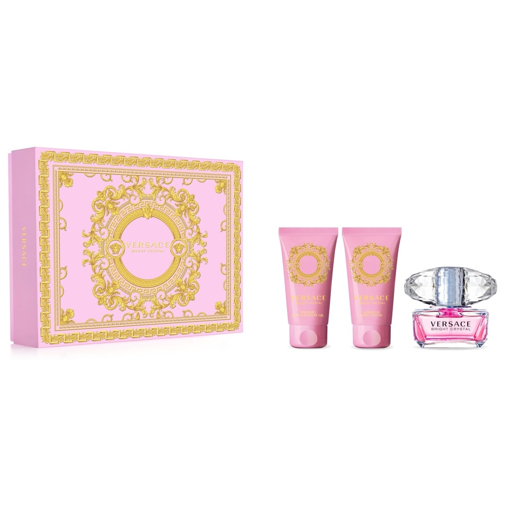 Versace Coffret VERSACE Bright Crystal 50ml + 2cadeaux Coffret Eau de Toilette + 2 cadeaux