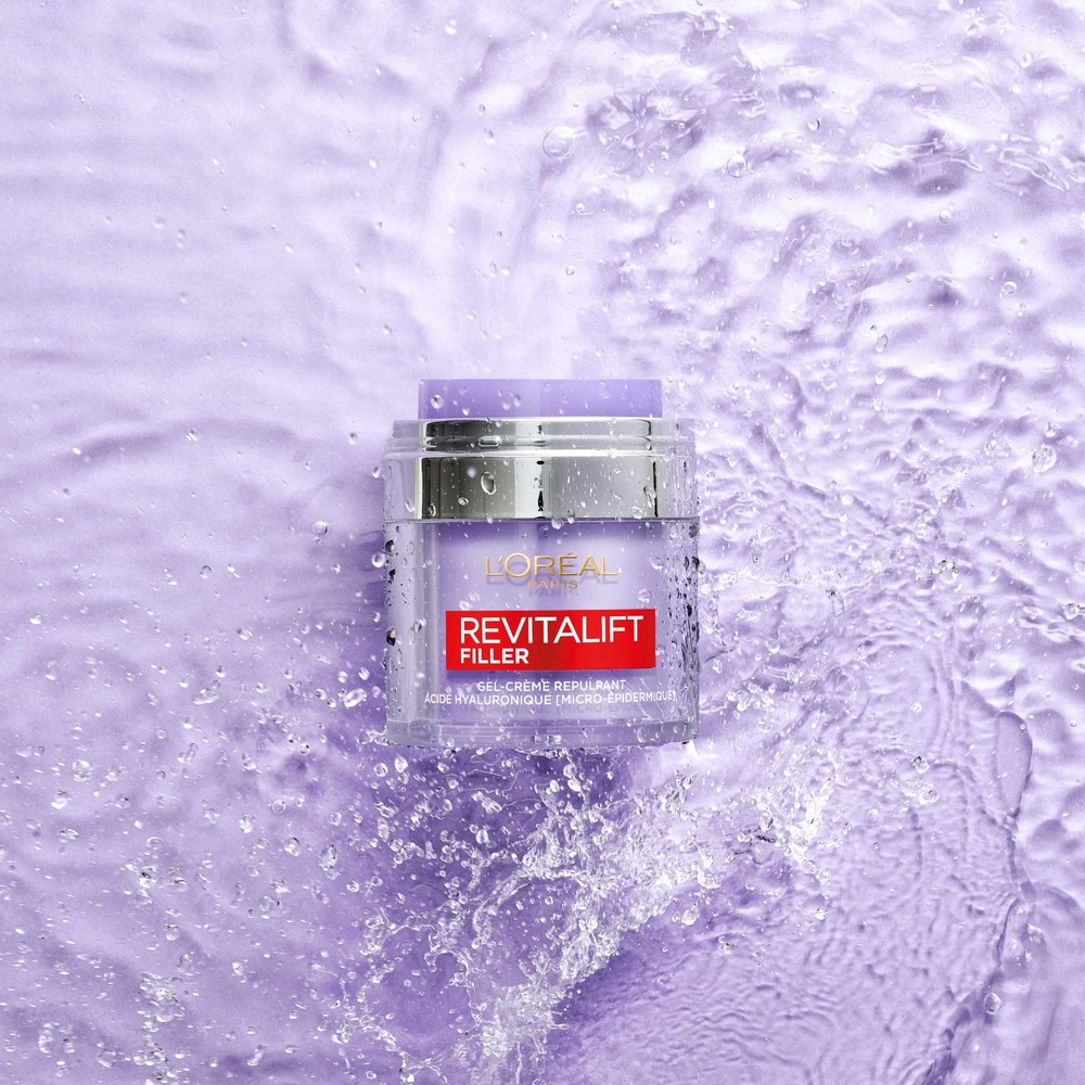 L'Oréal Paris Revitalift Filler Revitalift Filler Gel-Crème Repulpant Acide Hyaluronique, Céramides, Niacinamide