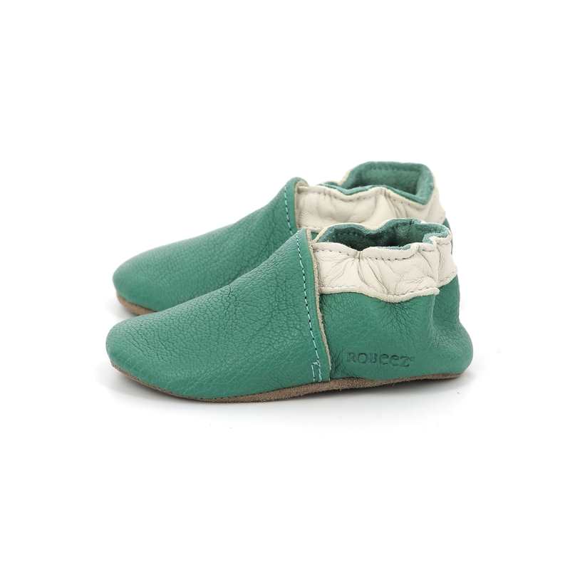 Chaussons cuir tannage vegetal Coddle Baby