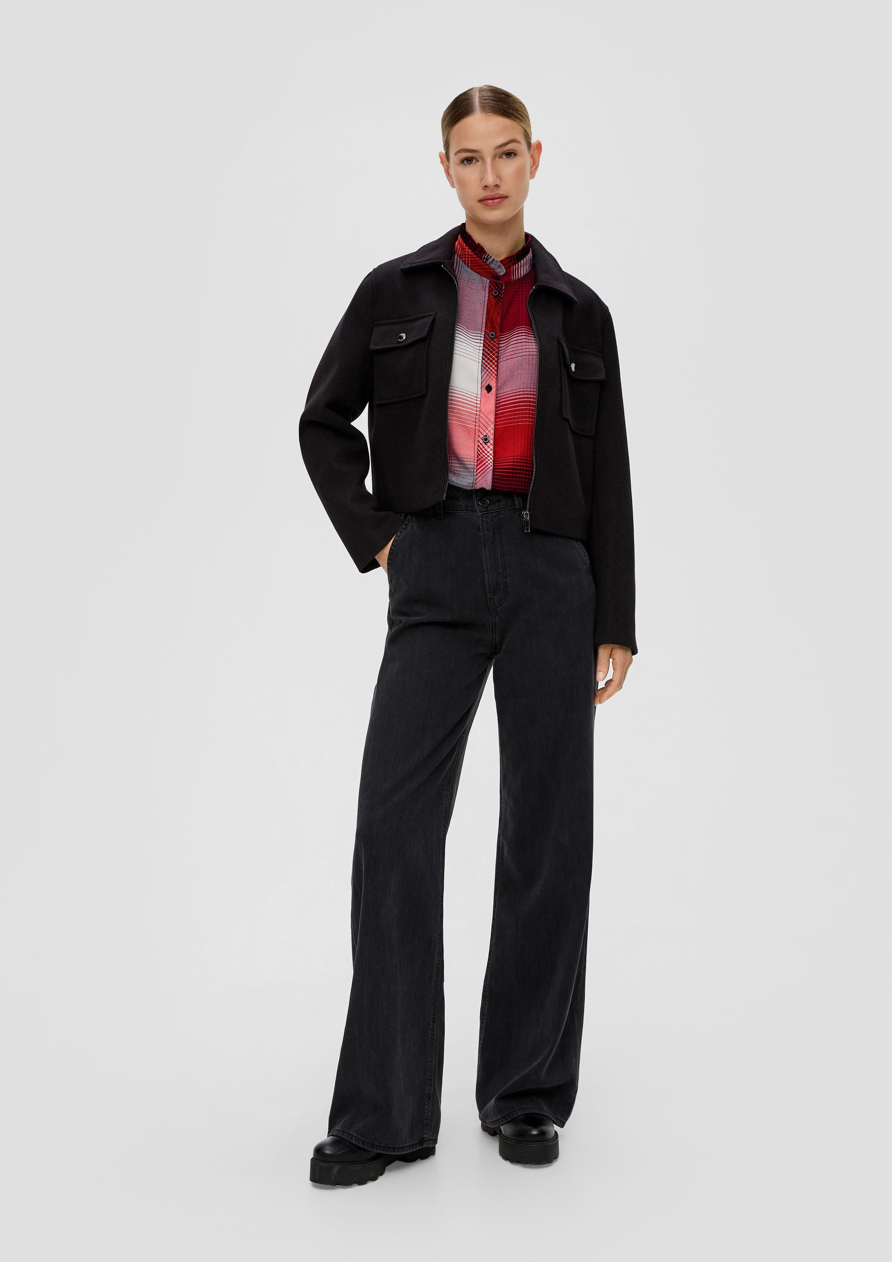 Hemdbluse mit Rüschenkragen  2139078-99N5