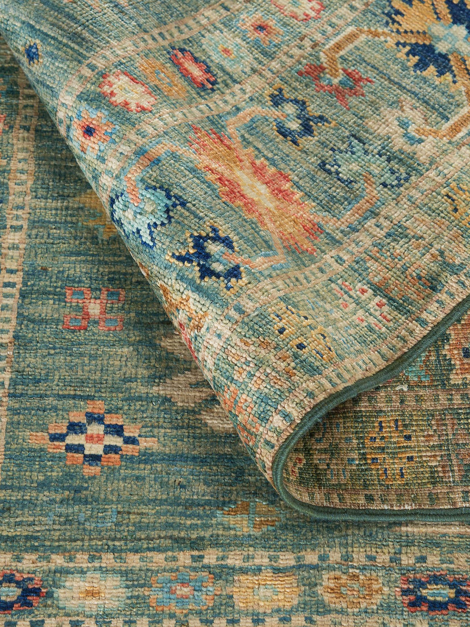 Kazak Ghazni ca. 106 x 150 cm, Unikat / Einzelstück