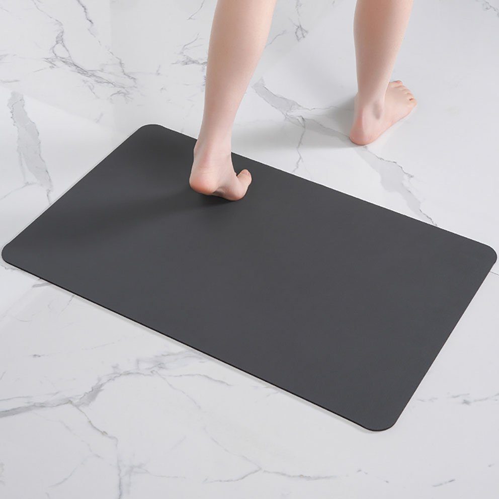 Antirutsch Teppichunterlage Badezimmer Quick Dry Soft Matte, Tapferer Ping