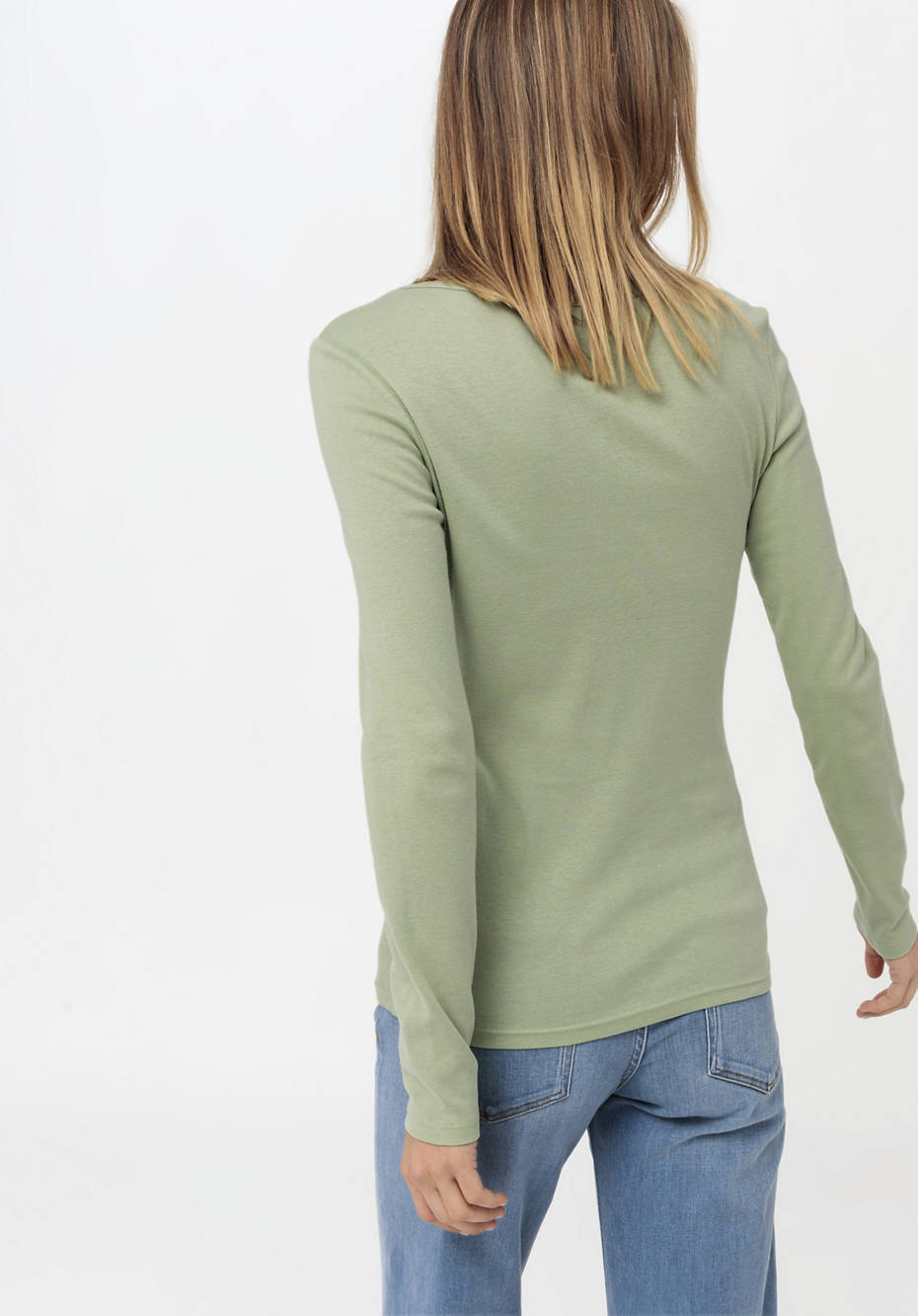 Langarm-Shirt aus reiner Bio-Baumwolle