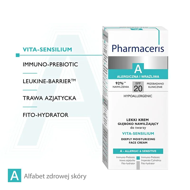 „Pharmaceris A Vita-Sensilium“ giliai drėkinamasis kremas