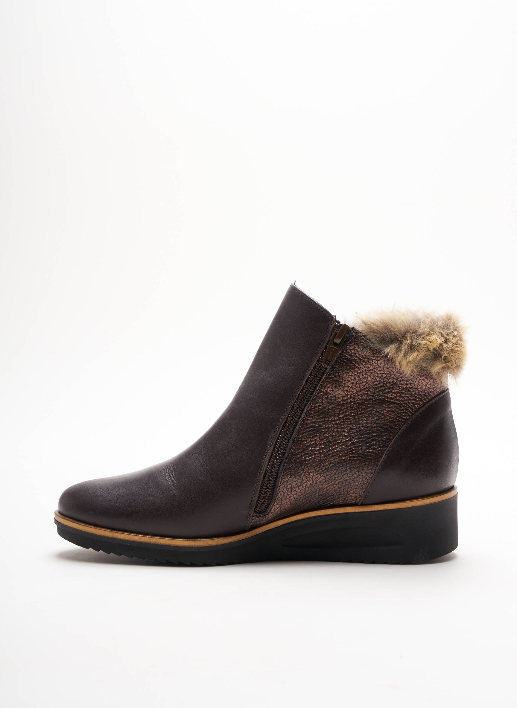 Claudia S Bottines Femme couleur marron