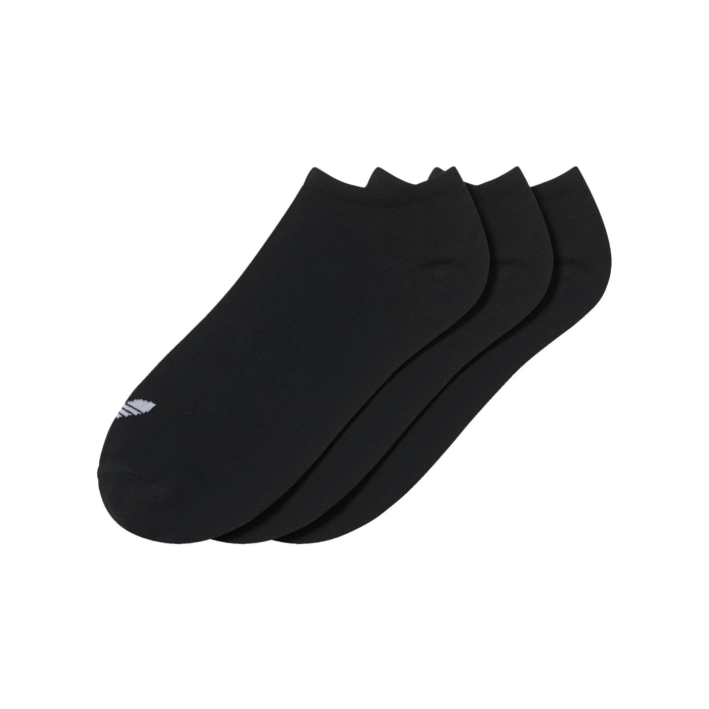 adidas Trefoil Liner Kurzsocken 3er Pack Schwarz
