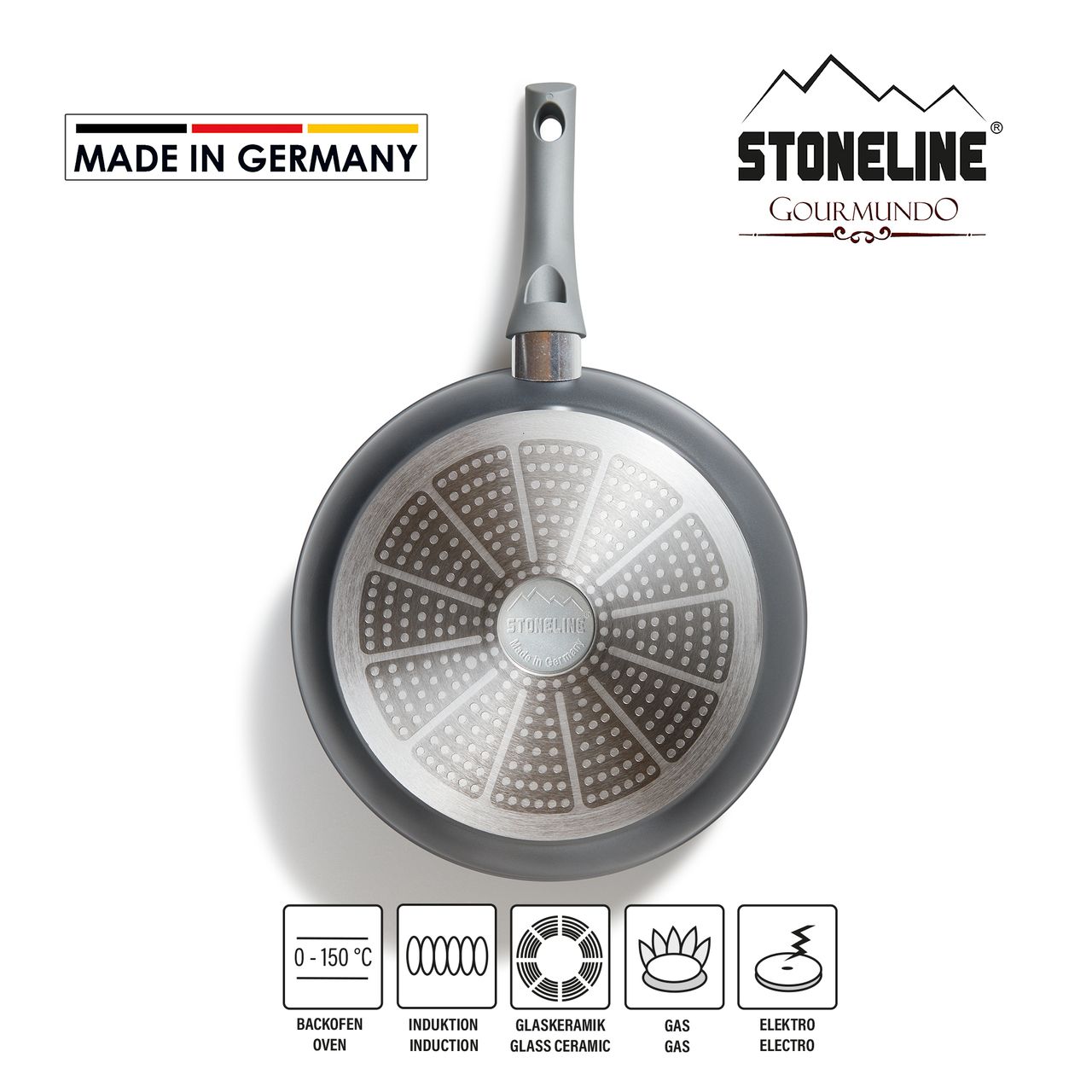 STONELINE® Gourmundo Made in Germany Bratpfanne