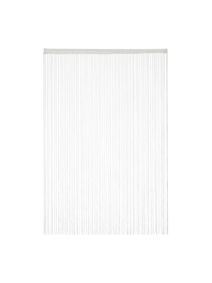 relaxdays Fadenvorhang in Weiß - (L)245 x (B)145 cm günstig kaufen onesize