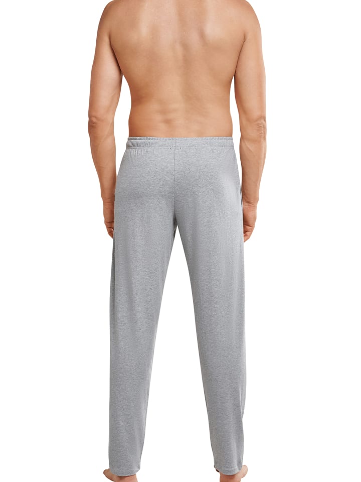 Schiesser Lange Pyjamahose Mix & Relax in Grau günstig kaufen