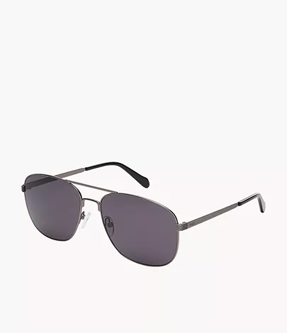 Fossil Aviator-Sonnenbrille Tate