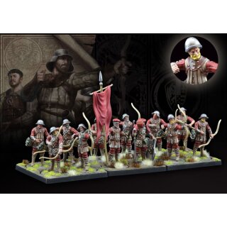 Conquest - Hundred Kingdoms: Militia Bowmen (Mulitlingual)